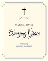 AMAZING GRACE TTB choral sheet music cover